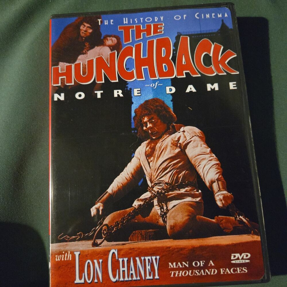 The Hunchback Of Notre Dame DVD Used Silent Classic Lon Chaney